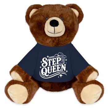 Step Queen Western Line Dance - MiniFeet® RecycelBär® Braun - French Navy - Vorne