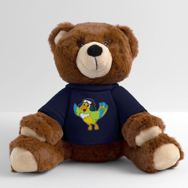 Casquette pilote Parrot Nounours RecycelBär® marron