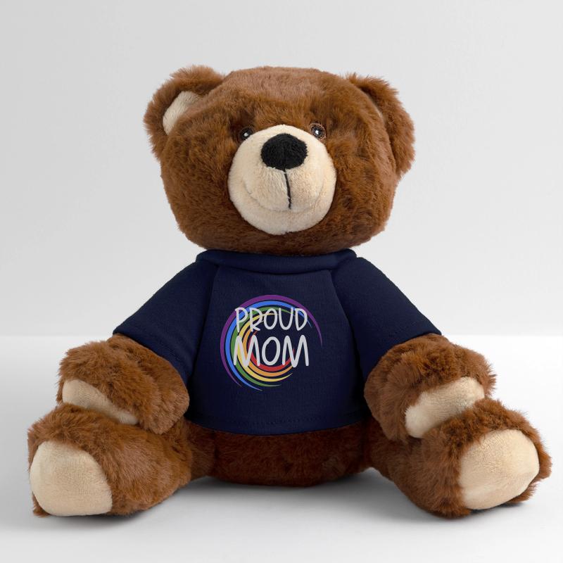 Proud Mom Regenbogen  MiniFeet® RecycelBär® Braun