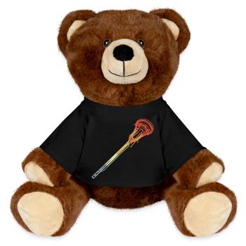 Raquette de crosse Look Vintage - Nounours RecycelBär® marron - noir - Devant