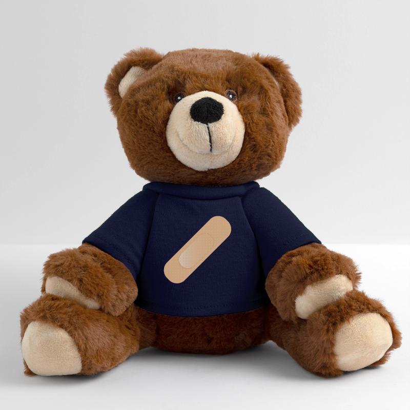 Un dispositif simple de fixation comme élément de conception Nounours RecycelBär® marron