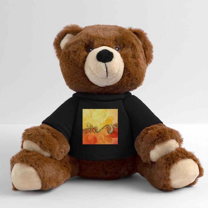 Roses élégantes avec notes d’ouverture Nounours RecycelBär® marron
