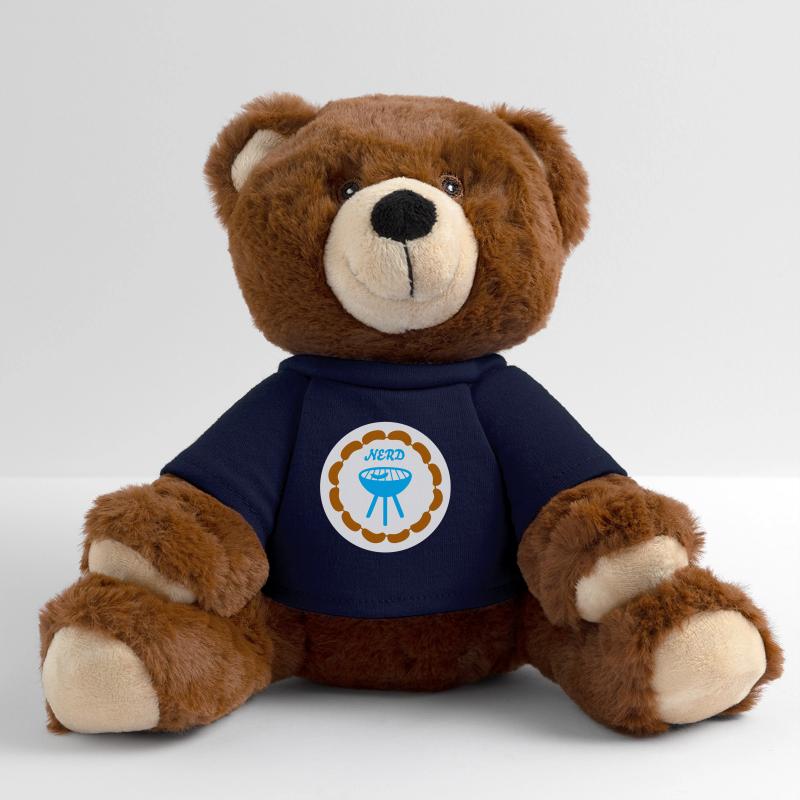 Sausage Chain Grilling Nerd Camping Bratwurst Grill MiniFeet® RecycelBär® Teddy Bear Brown