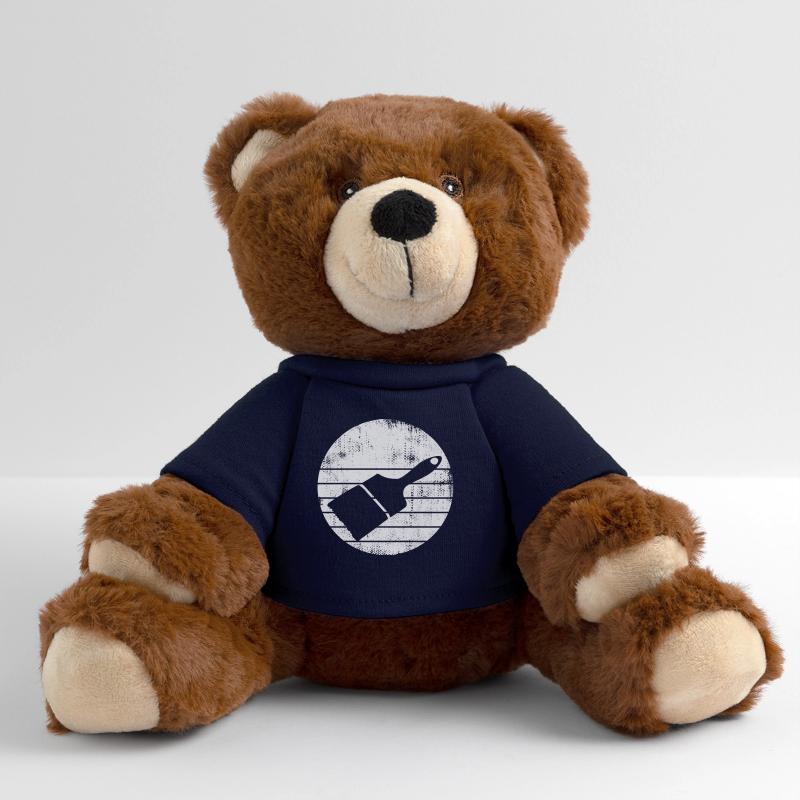 Maler Pinsel Zeichnung MiniFeet® RecycelBär® Braun