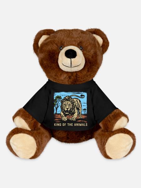 Lion d’Afrique 2024 03 - Nounours RecycelBär® marron - noir