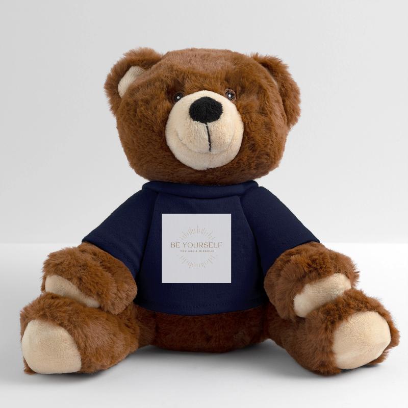 Soyez vous-même, vous êtes un miracle ! Nounours RecycelBär® marron