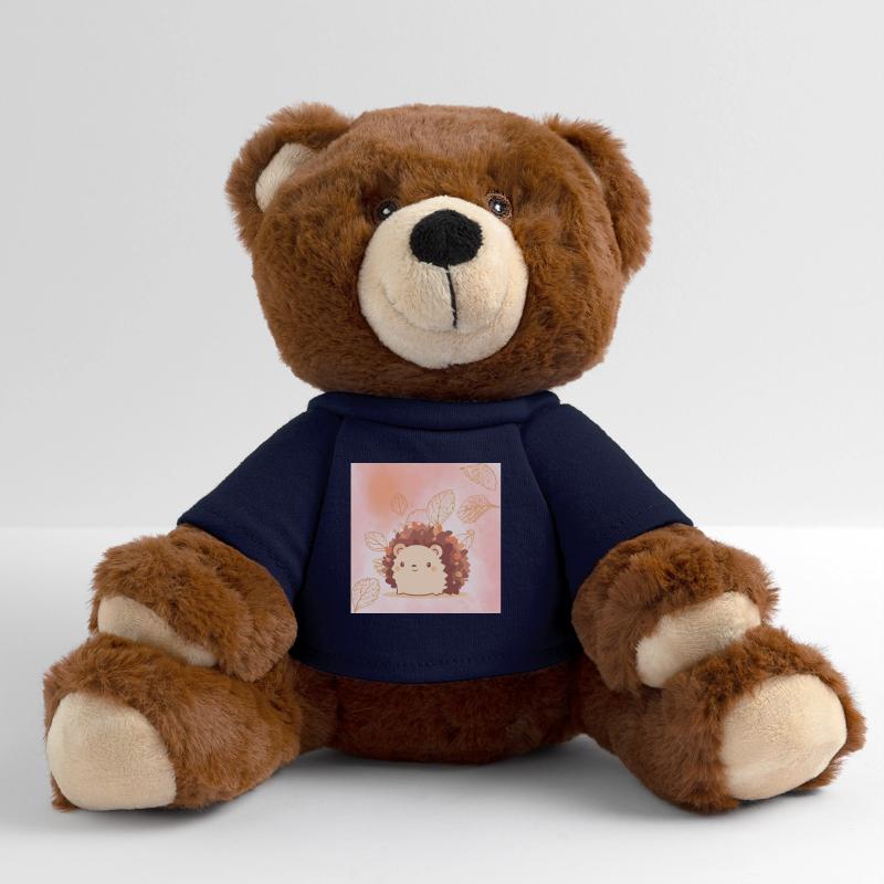 mignon hérisson  Nounours RecycelBär® marron