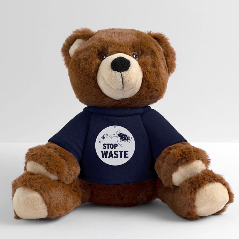 STOP WASTE MiniFeet® RecycelBär® Teddy Bear Brown