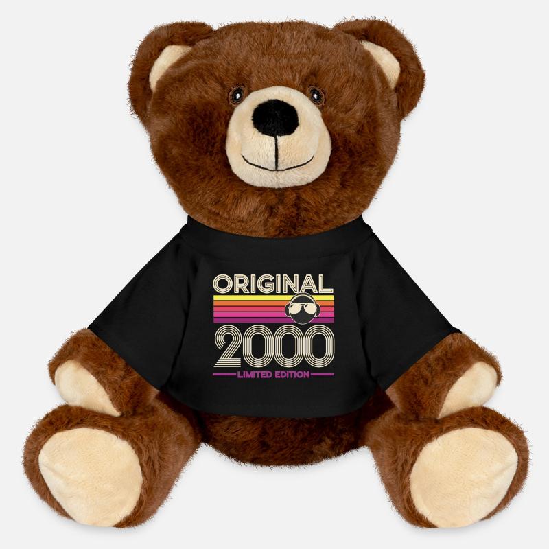 Original 2000 Édition Limitée - Nounours RecycelBär® marron - noir