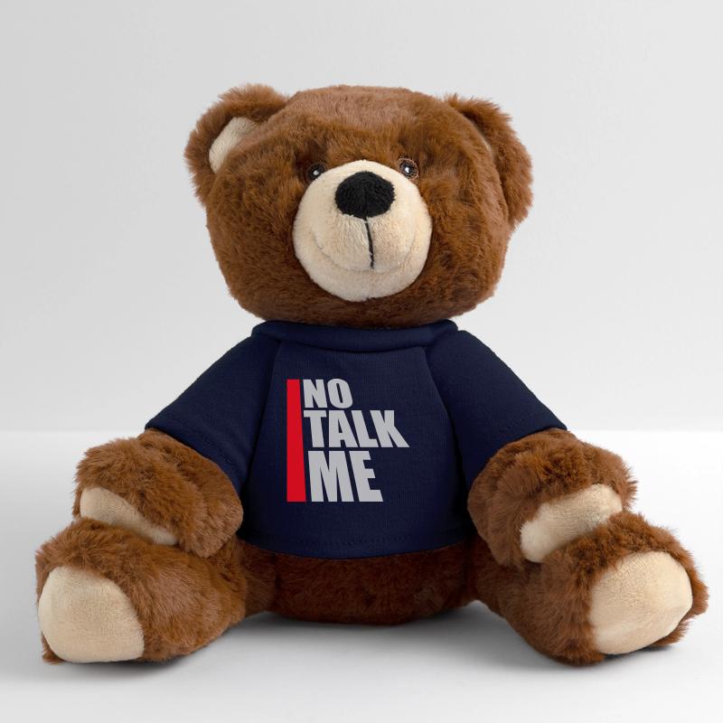 Pas de discours introverti antisocial drôle Nounours RecycelBär® marron