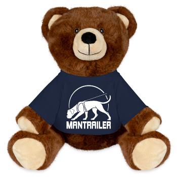 Boxer MANTRAILER Chiens de recherche Chiens Wilsigns - Nounours RecycelBär® marron - bleu marine - Devant