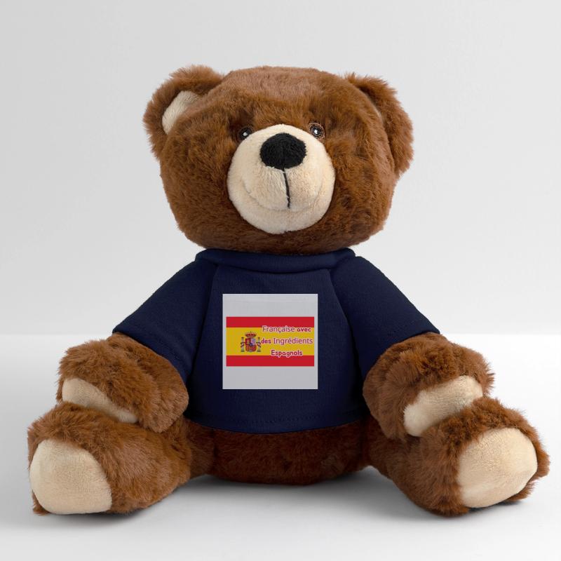 Française avec ingrédients Espagnols Nounours RecycelBär® marron