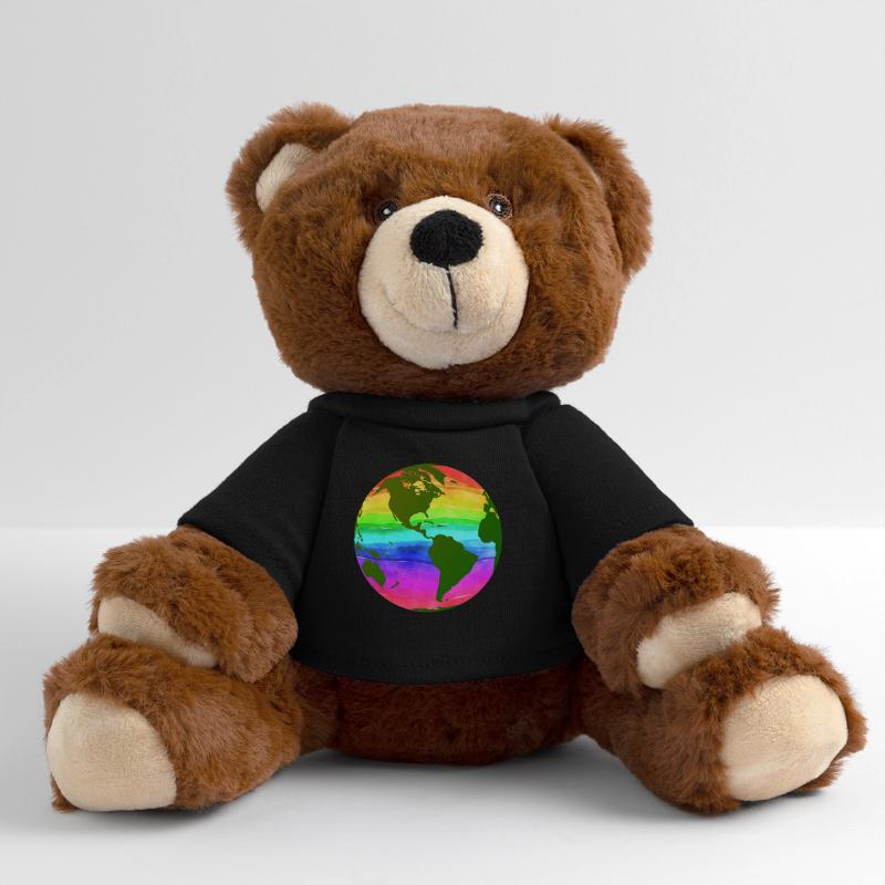 monde coloré Nounours RecycelBär® marron