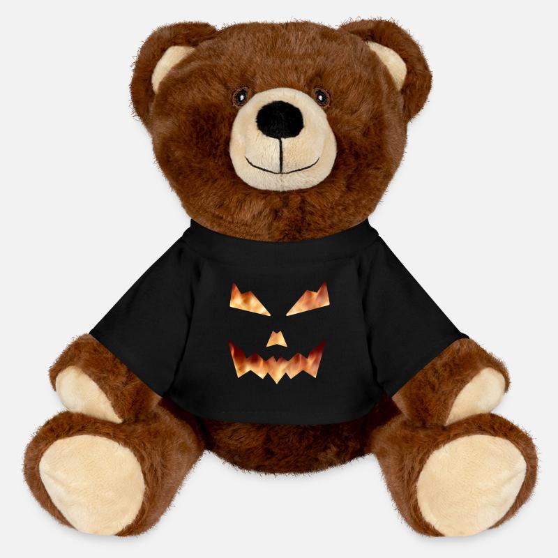 Halloween Tremin - MiniFeet® RecycelBär® Teddy Bear Brown - black