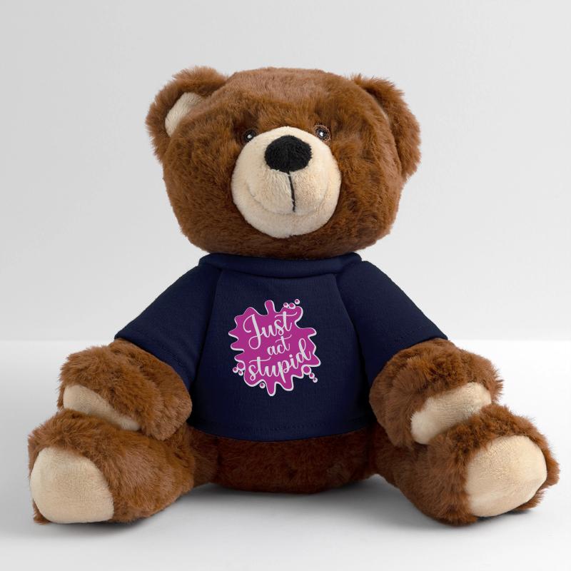 Il suffit d’agir stupidement Nounours RecycelBär® marron