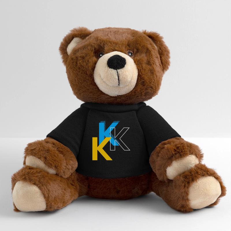 Letter K MiniFeet® RecycelBär® Teddy Bear Brown
