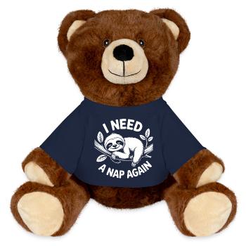 Nap Again Mood - MiniFeet® RecycelBär® Braun - French Navy - Vorne