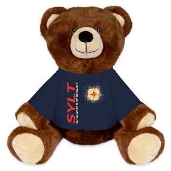 Sylt - MiniFeet® RecycelBär® Braun - French Navy - Vorne