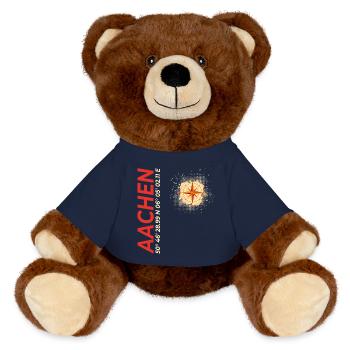 Aachen - MiniFeet® RecycelBär® Braun - French Navy - Vorne