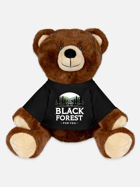 Black Forest for You - MiniFeet® RecycelBär® Braun - Schwarz