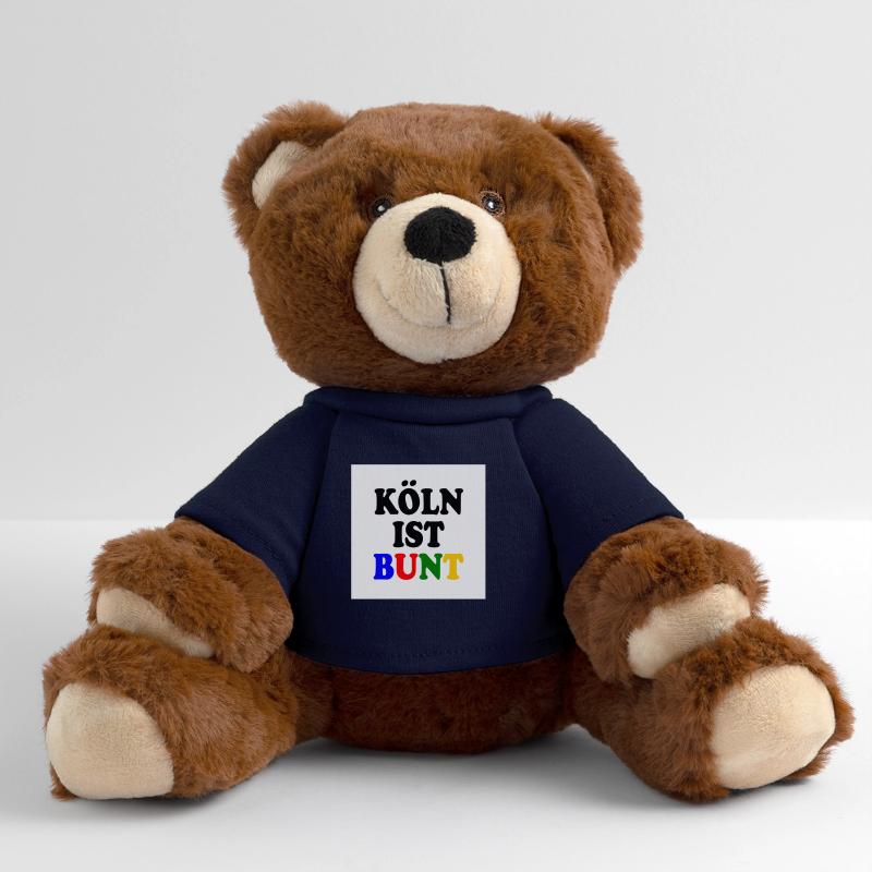 Köln ist bunt MiniFeet® RecycelBär® Braun