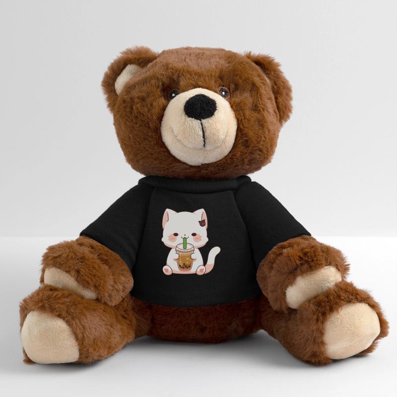 Chat mignon #2 Nounours RecycelBär® marron