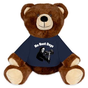 No Rest Days Grim Lifter - MiniFeet® RecycelBär® Braun - French Navy - Vorne