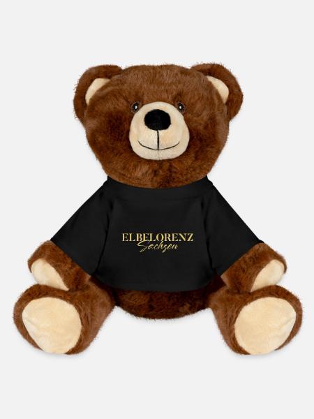 Florence on the Elbe Saxony: Glamorous homage to Dresden - MiniFeet® RecycelBär® Teddy Bear Brown - black