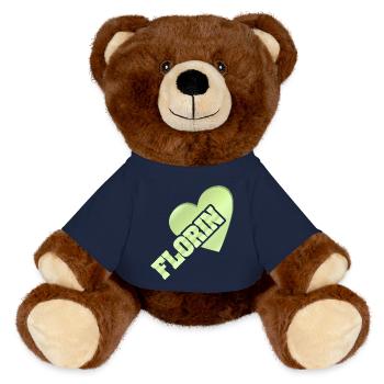 Gold Florin - MiniFeet® RecycelBär® Braun - French Navy - Vorne