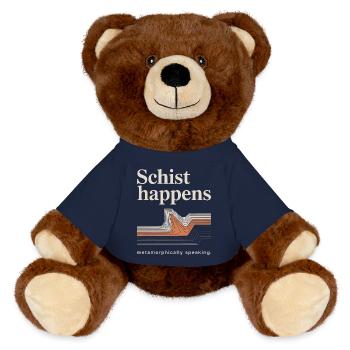Schiefer geschieht Metamorphe Welle - MiniFeet® RecycelBär® Braun - French Navy - Vorne