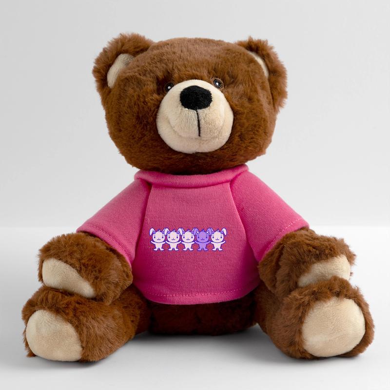 5 Bunny Friends Différence Soyez différent Nounours RecycelBär® marron