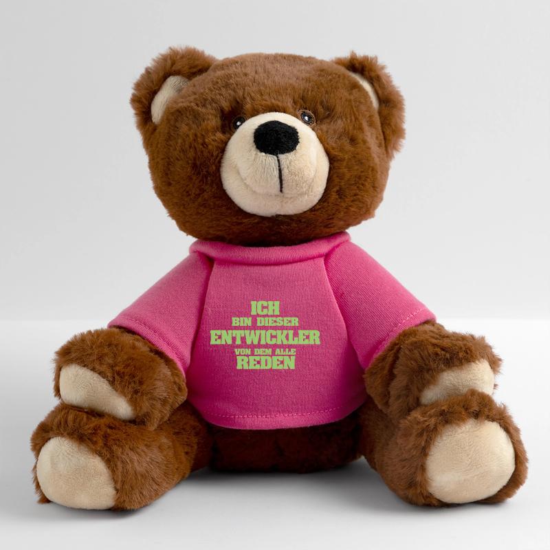 Developer as a profession MiniFeet® RecycelBär® Teddy Bear Brown