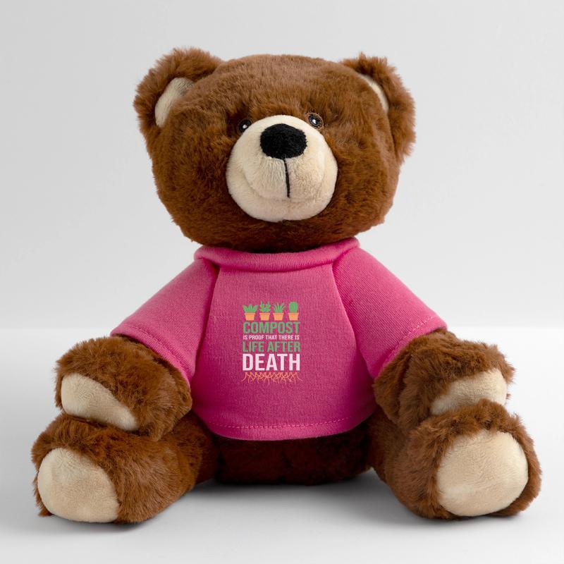 Worms Compost Gift MiniFeet® RecycelBär® Teddy Bear Brown
