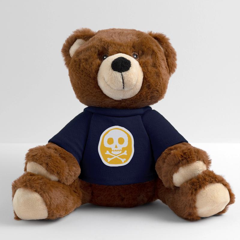 Skull & Bones MiniFeet® RecycelBär® Teddy Bear Brown
