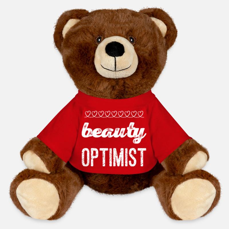 Idée cadeau mariée - Nounours RecycelBär® marron - rouge