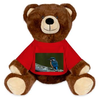 000 1295 Affinity - MiniFeet® RecycelBär® Teddy Bear Brown - red - Front