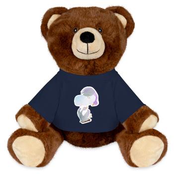 Swing Goose - Nounours RecycelBär® marron - bleu marine - Devant