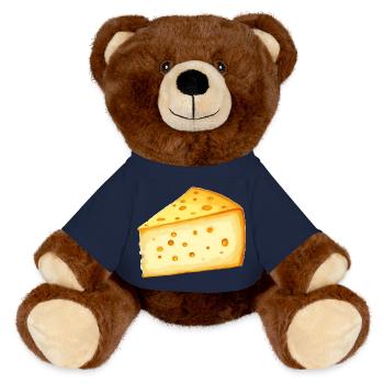 Fromage - Nounours RecycelBär® marron - bleu marine - Devant