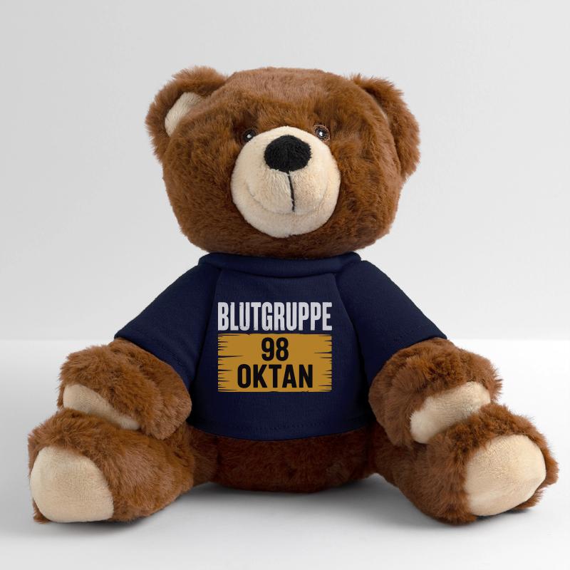 Groupe sanguin 98 octane - Conception de l’essence Nounours RecycelBär® marron