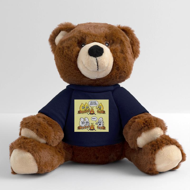 Popcorn Gag – Campfire Fun Gone Wrong MiniFeet® RecycelBär® Braun