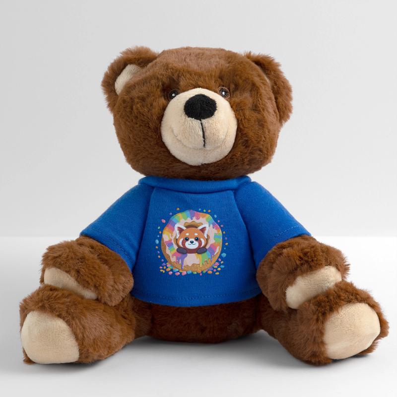 Panda Arc-en-ciel Donut Panda Nounours RecycelBär® marron
