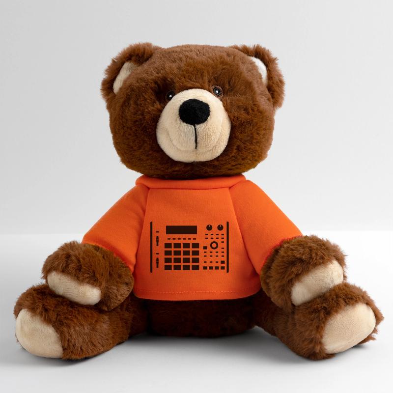 MPC 1000 white MiniFeet® RecycelBär® Teddy Bear Brown