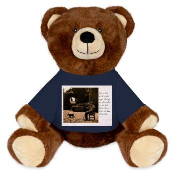 lebensabend theodor storm - MiniFeet® RecycelBär® Braun - French Navy - Vorne