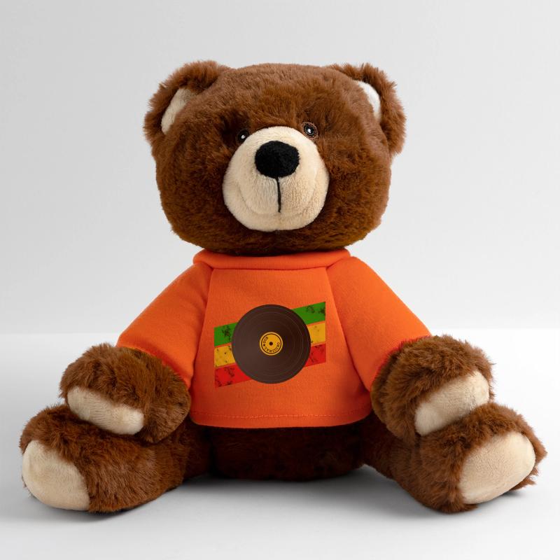 Disque de Dub Reggae Nounours RecycelBär® marron