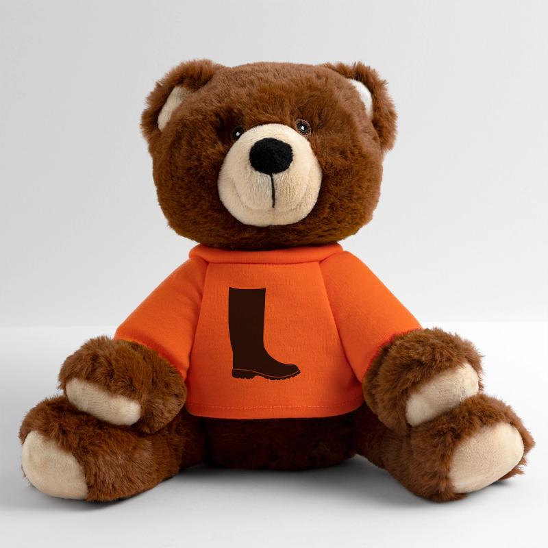 rubber boots MiniFeet® RecycelBär® Teddy Bear Brown