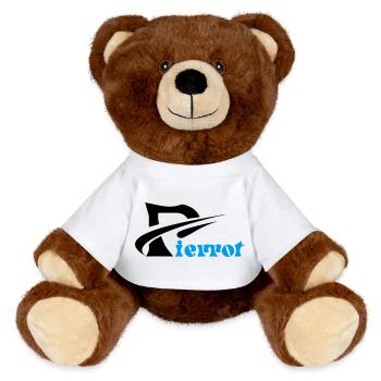 Pierrot - MiniFeet® RecycelBär® Braun - Sonnengelb - Vorne