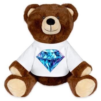 Diamant - MiniFeet® RecycelBär® Braun - Sonnengelb - Vorne