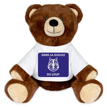 In der Höhle des Löwen - MiniFeet® RecycelBär® Braun - Sonnengelb - Vorne