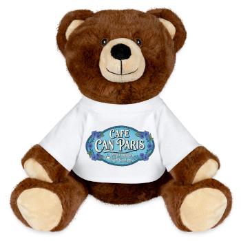Café de Majorque Can Paris Sencelles - Nounours RecycelBär® marron - jaune soleil - Devant