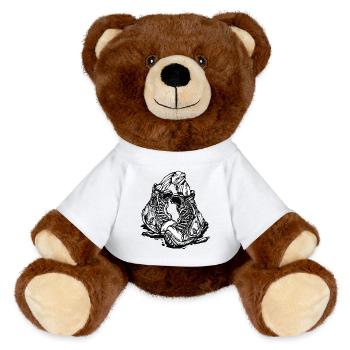 Sports Boots - MiniFeet® RecycelBär® Teddy Bear Brown - sun yellow - Front